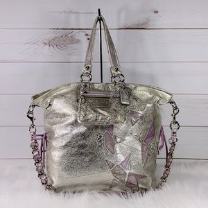 Coach RARE Poppy XL Spotlight Tote